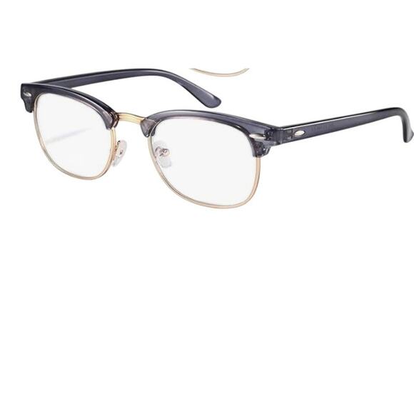 NIP Two Pair of Anti Blue Light Glasses Computer Gaming Eyewear Clear Lens - Picture 4 of 4